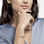 Swarovski Women's Symbols Evil Eye, Flower, Feather, Moon, Heart, Lucky Charm, Faith, Dragonfly Crystal Bracelet Collection