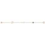 Swarovski Women's Symbols Evil Eye, Flower, Feather, Moon, Heart, Lucky Charm, Faith, Dragonfly Crystal Bracelet Collection